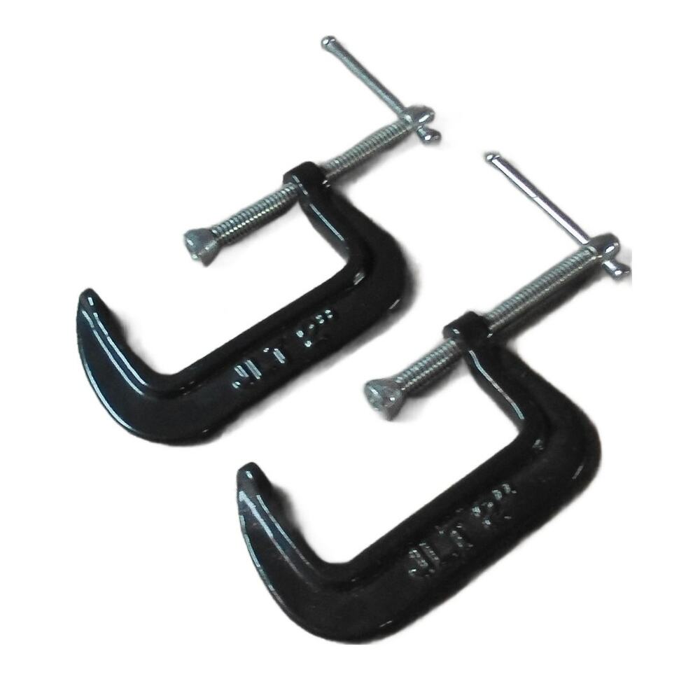 C-Clamp 2" Clamps JLT Lot of 2